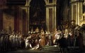 皇帝ナポレオン一世の奉献と皇后ジョゼフィンの戴冠式 新古典主義 ジャック・ルイ・ダヴィッド